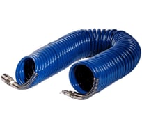 Шланг спиральный с фитингами Yoshi (полиуретан, рапид, 8х12мм, 15м) ЦБ-00004095