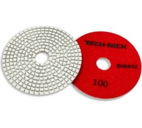 Круг алмазный гибкий шлифовальный АГШК ES 100x3 мм, №100 кварц wet TECH-NICK 111.120.8144