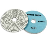 Круг алмазный гибкий шлифовальный АГШК ES 100x3 мм, №400 кварц wet TECH-NICK 111.120.8146