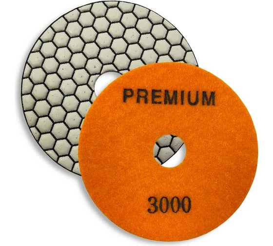 Круг алмазный гибкий шлифовальный АГШК Premium 100x1.5 мм, №3000 dry TECH-NICK 041.120.8655
