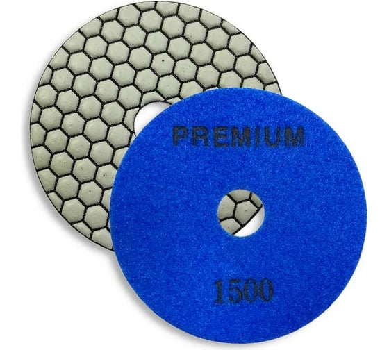Круг алмазный гибкий шлифовальный АГШК Premium 100x1.5 мм, №1500 dry TECH-NICK 041.120.8654