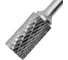Бор-фреза SDW TOOLS B102008, хв-8мм, цилиндрическая с торц.зубьями, двойная насечка ВК8 cu00405 3