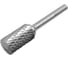 Бор-фреза SDW TOOLS B252506, цилиндрическая с торц.зубьями, двойная насечка ВК8 cu00391 1