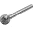 Бор-фреза SDW TOOLS D121008, хв-8мм, сферическая, двойная насечка ВК8 cu00418 1