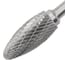 Бор-фреза SDW TOOLS H254508, хв-8мм, пламевидная, двойная насечка ВК8 cu00440 3