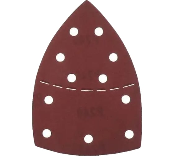 Треугольный шлифовальный лист Vitatools 150 мм, Р180 T-P180-150-11 1