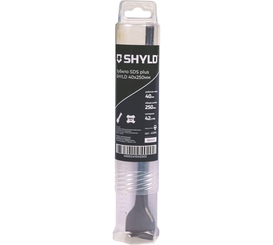 Зубило SHYLD SDS plus 40x250мм(42060) 00006751865 1