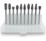 Набор твердосплавных борфрез MetalMaster (10 шт) 23675 1