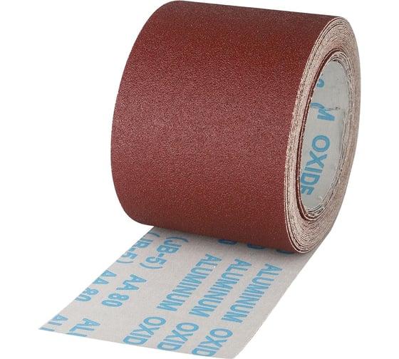 Шлифовальная бумага в рулоне STRONER 115x3м, на тканевой основе P80 2 шт/уп api380-1 1