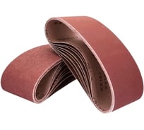 Абразивная лента STRONER 75х457мм набор 6 шт/уп (Р40, 60, 80, 100, 120, 150) ls75-457n1-6