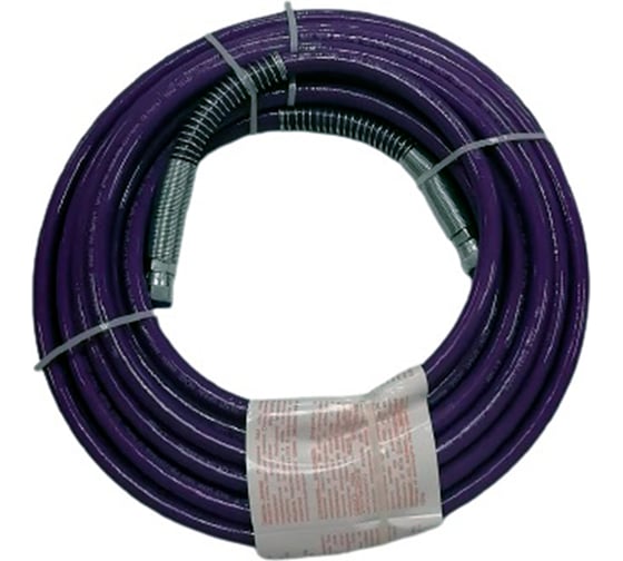 Рукав окрасочный 1/4", 10 м, Р.Д.227 бар, эластичный, с пружинами AktiSpray 4014227-10AvS-Elastic 1