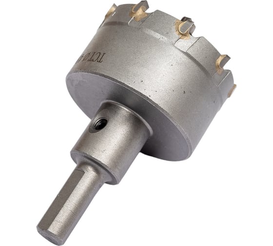 Коронка по металлу 48 мм с пластинами ВК8 WOLFSTAR cw00035