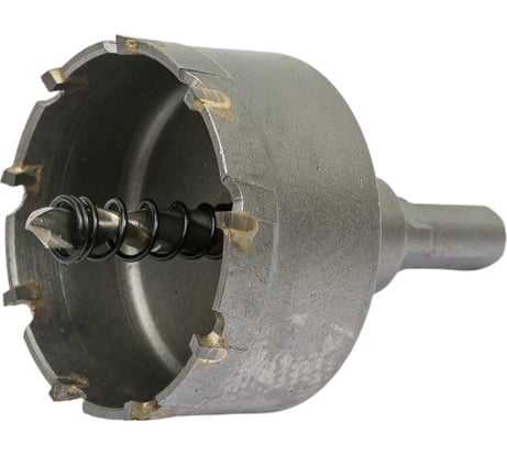 Коронка по металлу 53 мм с пластинами ВК8 WOLFSTAR cw00039