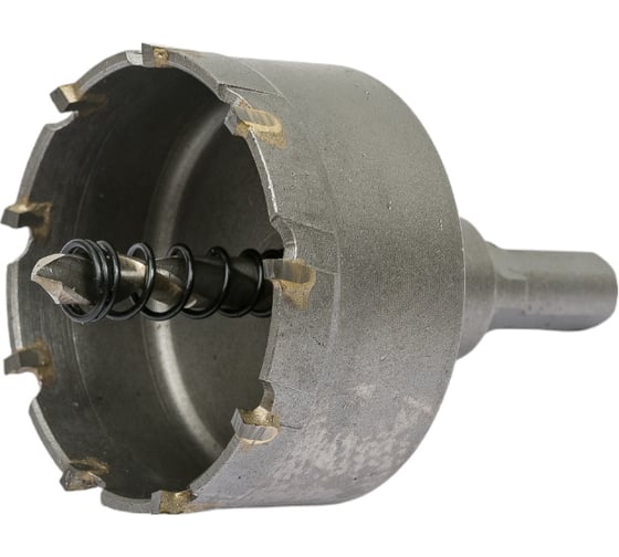 Коронка по металлу 53 мм с пластинами ВК8 WOLFSTAR cw00039