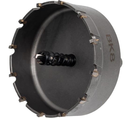 Коронка по металлу 75 мм с пластинами ВК8 WOLFSTAR cw00051 1