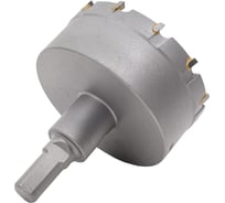 Коронка по металлу 66 мм с пластинами ВК8 WOLFSTAR cw00047