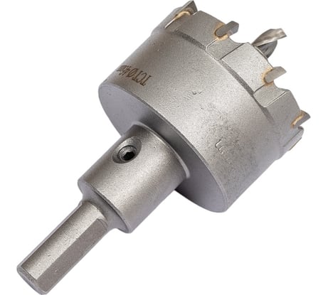 Коронка по металлу 46 мм с пластинами ВК8 WOLFSTAR cw00033