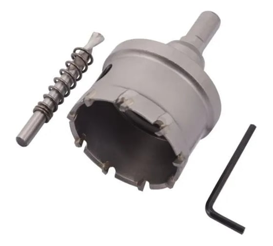 Коронка по металлу 70 мм с пластинами ВК8 WOLFSTAR cw00049