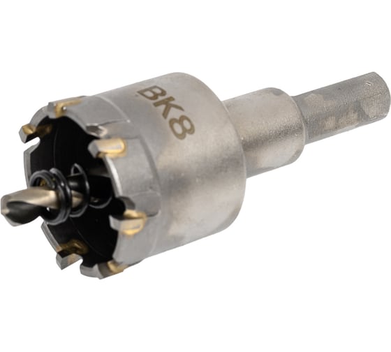 Коронка по металлу 32 мм с пластинами ВК8 WOLFSTAR cw00019