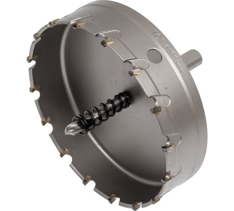 Коронка по металлу 100 мм с пластинами ВК8 WOLFSTAR cw00056