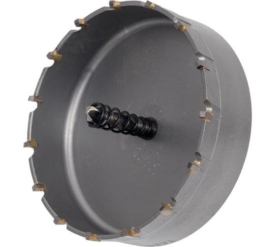 Коронка по металлу 90 мм с пластинами ВК8 WOLFSTAR cw00055