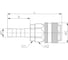 Куплунг под ерш мама CDC Pneumatics OSH 20 2