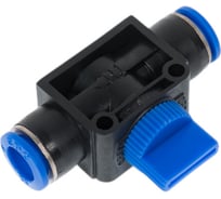 Клапан отсечной 3-х позиционный, со сбросом давления 10 мм CDC Pneumatics HVU10-10