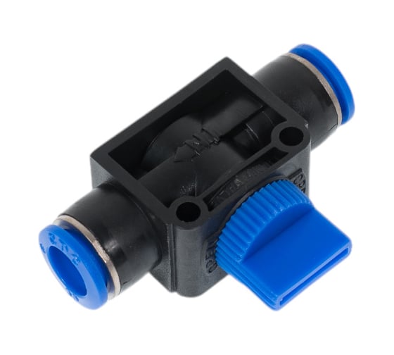 Клапан отсечной 3-х позиционный, со сбросом давления 10 мм CDC Pneumatics HVU10-10