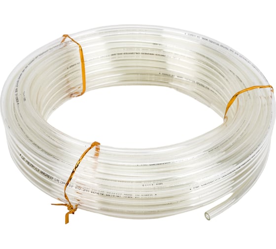 Трубка полиуретановая (8x5.5 мм; 25 м; прозрачная) CDC Pneumatics PU 0855 CLEAR