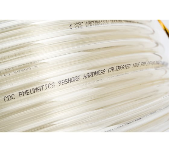 Трубка полиуретановая (10x6.5х1.75 мм; 25 м; прозрачная) CDC Pneumatics PU 1065 CLEAR