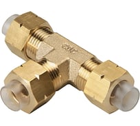 Соединитель Т-образный металлический 10мм CUT 10x8 CDC Pneumatics CUT 1008