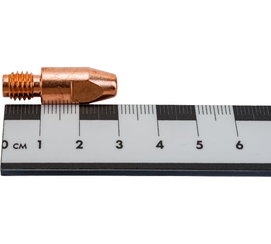 Наконечник сварочный (М8х30х1 мм; Cu-E; 5 шт) PLAZWELD Р-М83010