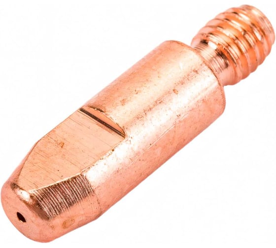 Наконечник сварочный (М6х28х0.8 мм; Cu-E; 5 шт) PLAZWELD Р-М62808