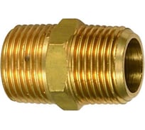 Штуцер латунный с наружными резьбами 1/2"х3/8" Forsage 7156 F-CS-C-013-1