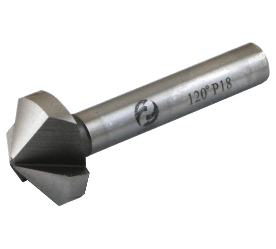 Зенковка (8x6x44 мм; конус 120 градусов; d хв=8 мм; Р18; ц/х; Z=3) CNIC 52750 1