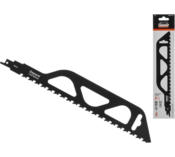 Пилка сабельная по кирпичу GEPARD S 305мм 1 шт. GP0644-02 1