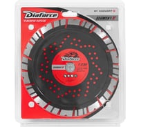 Диск алмазный DIAFORCE Segment-V 230x22,23x14x2,7мм сухой рез 505230VH