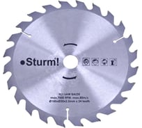 Диск пильный (210х30 мм; Z24) по дереву Sturm CS50210-990