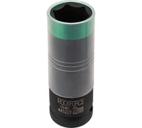 Головка ударная глубокая тонкостенная Rockforce 1/2, 22мм RF-44522T(66080)