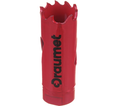 Коронка биметаллическая 19х37 мм DRAUMET 6134