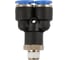 Фитинг цанговый HARRISON Y-образный с наружной резьбой R1/4 HRS-PWT802 4