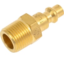 Быстроразъемное соединение D ISO 6150 B (рапид "папа" - наружная резьба 3/8"; латунь) TITAN LOCK TL3DMS-B