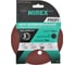 Круг шлифовальный липучка NIREX Profi 125мм P60 8 отверстий NGW12560 1