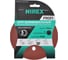Круг шлифовальный липучка NIREX Profi 125мм P120 8 отверстий NGW125120 1