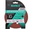 Круг шлифовальный липучка NIREX Profi 125мм P180 8 отверстий NGW125180 1
