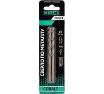 Сверло Profi по металлу Cobalt NIREX 3,8x75 мм (2шт в упак) NMD0308