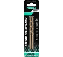Сверло Profi по металлу Cobalt NIREX 4,2x75 мм (2шт в упак) NMD0402