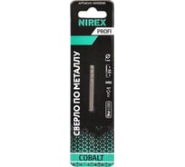 Сверло Profi по металлу Cobalt NIREX 1x34 мм (2шт в упак) NMD0100