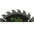 Диск пильный TUSCAR TCT015, Professional, 165х30/20/16x24T, дерево 5010152919-24-1 3