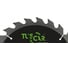 Диск пильный TUSCAR TCT015, Professional, 255х32/30x24T, дерево 5010153135-24-1 3